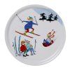 Kulatý servírovací tác Winter Life d31cm