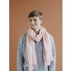 Luxusní alpaka šála Traveller rose 70x200