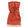 Vlněná šála Lilly deep orange 60x200 2