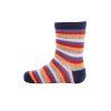 Dětské merino ponožky Stripy navy