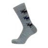 Merino ponožky Moose grey 35/39