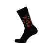 Merino ponožky Apple Tree black
