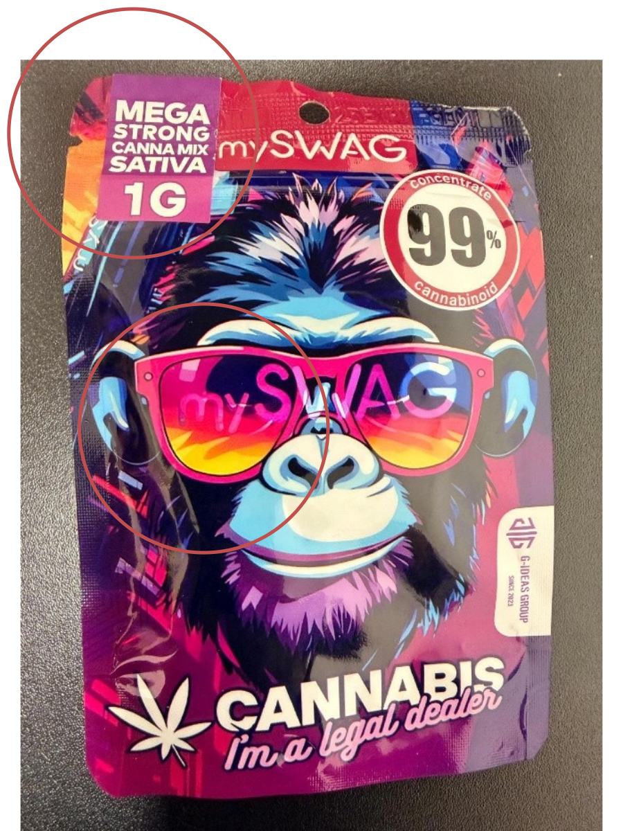 Fake Sativa detail přední