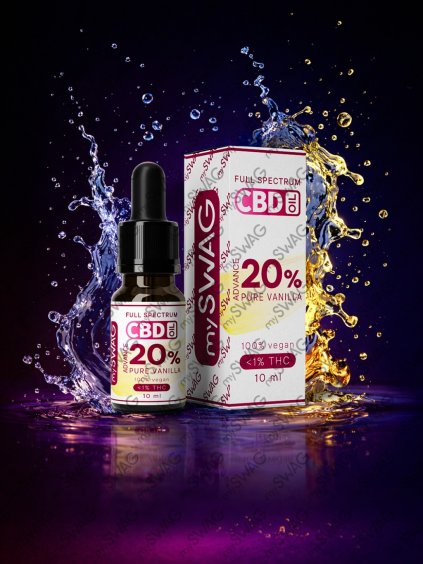 myswag full spectrum 20 cbd olej vanilla