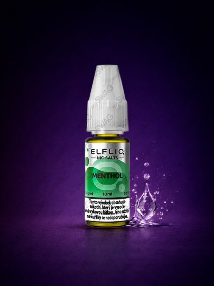 myswag e liquid elfliq menthol