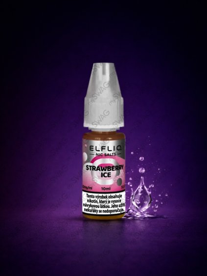 myswag e liquid elfliq strawberry ice