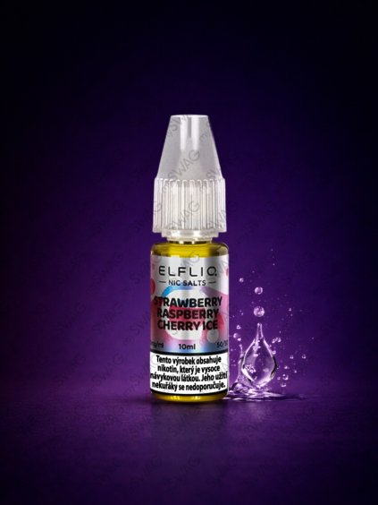 myswag e liquid elfliq strawberry raspberry cherry