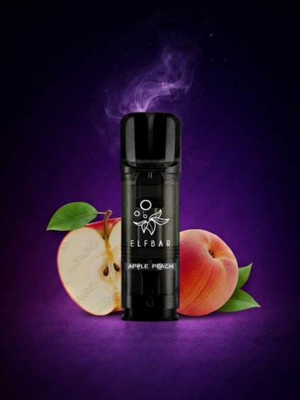 myswag elf bar elfa pod apple peach