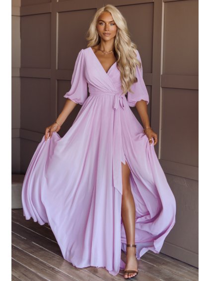 fialové šaty
