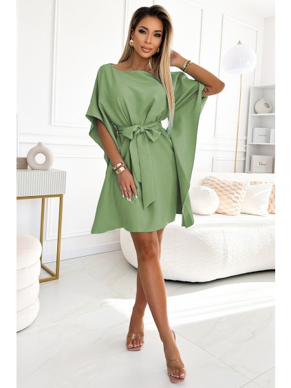 olivové šaty