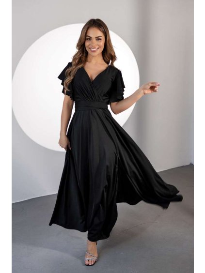 sukienka Ines czarna marconifashion 3 1