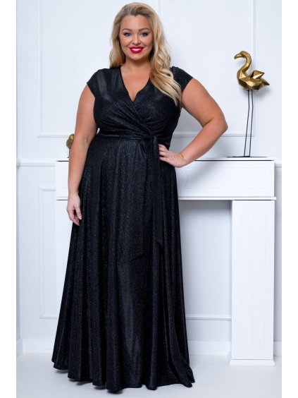 Zeštíhlující šaty Natalia, Černé