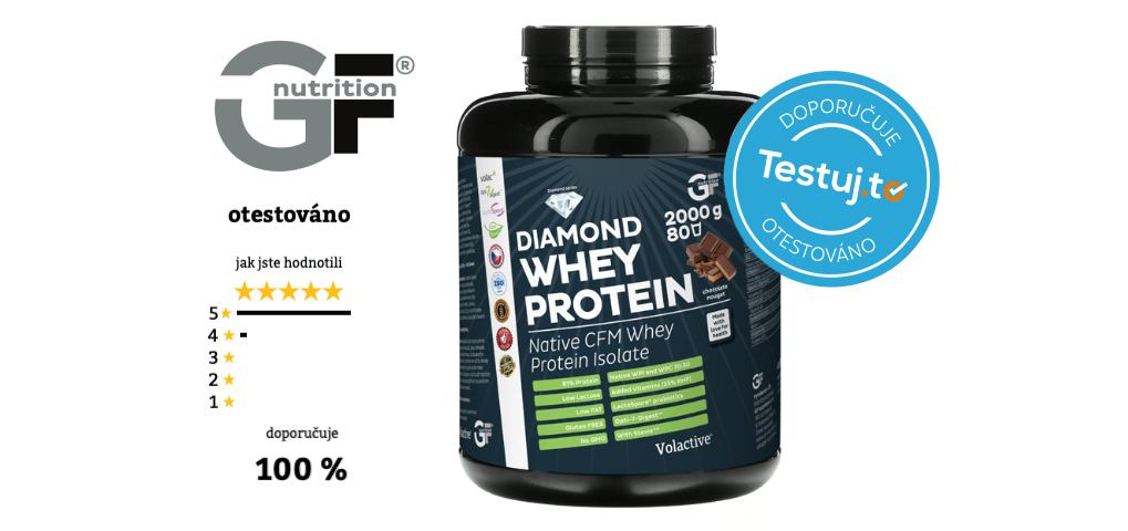 Jak jste hodnotili DIAMOND WHEY PROTEIN