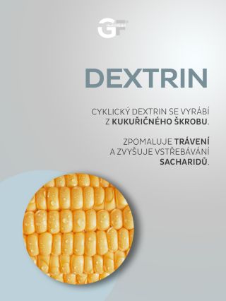 Cyklický dextrin patří mezi špičkové formy sacharidů – má nízkou viskozitu, skvěle se rozpouští a nezatěžuje trávení. 🌽 💪...