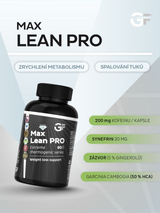 MAX LEAN PRO Komplexní směs pro podporu metabolismu a kontrolu hmotnosti. Vhodná při redukci tuků i jako podpora aktivního...