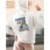 Pohodlná biela Mikina Maria Ce Skare Dámska, dostupné všetky veľkosti