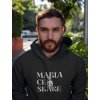 Pohodlná čierna Mikina Maria Ce Skare Pánska, dostupné všetky veľkosti