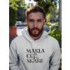 Pohodlná biela Mikina Maria ce skare! Pánska, všetky veľkosti