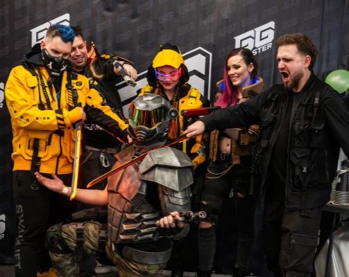 GGBOOSTER Cyberpunk party