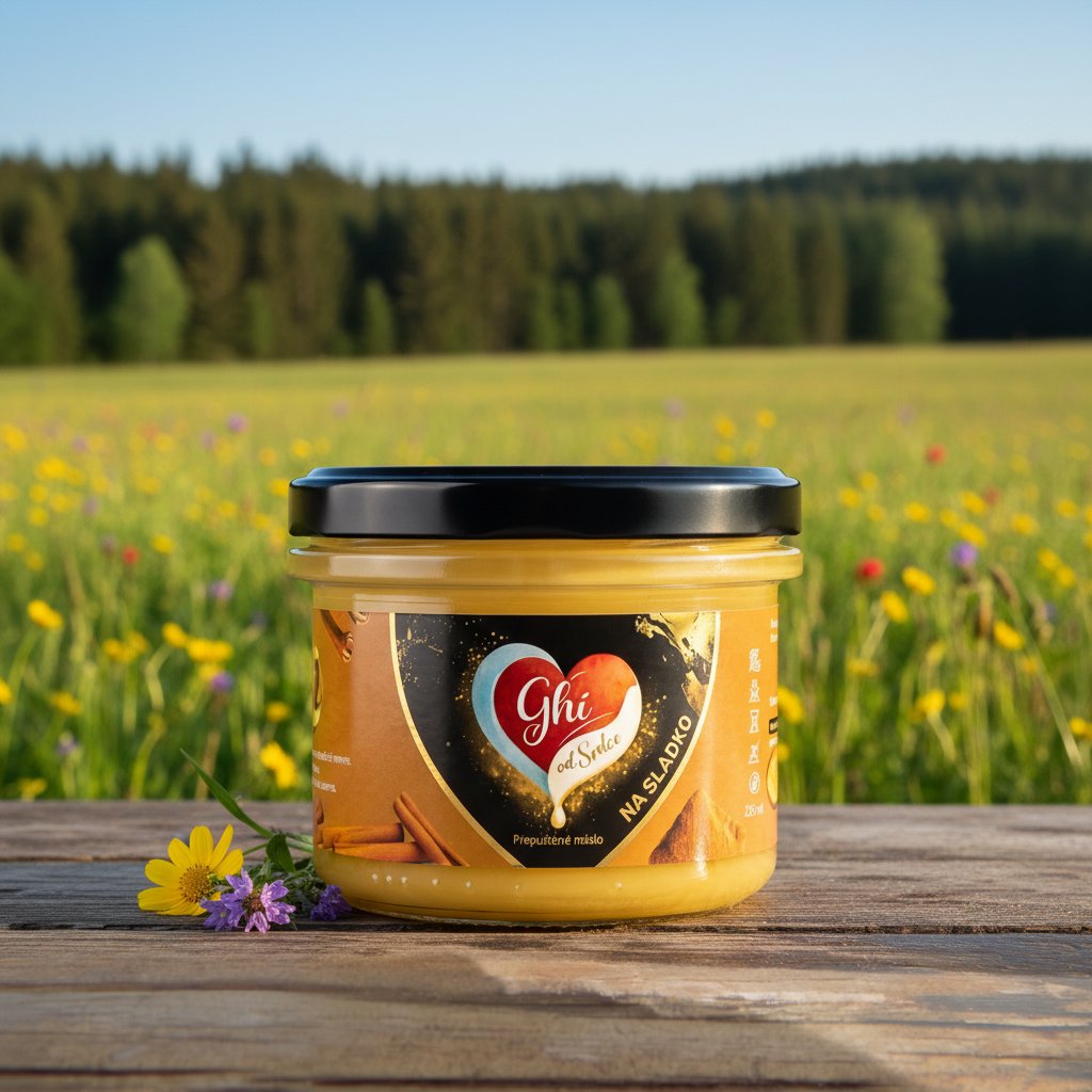 Originalglas Ghí od Srdce Na sladko