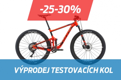 Výprodej testovacích kol 2018 zahájen!