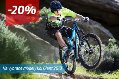 Zvyšujeme slevy na vybrané modely kol Giant 2018