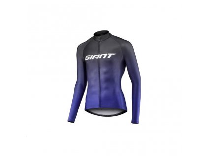 GIANT Podium LS Jersey Black/Blue