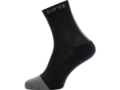 GORE M Mid Socks Black/graphite grey