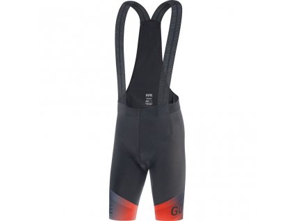 GORE Wear Ardent Fade Bib Shorts+ Black/fireball