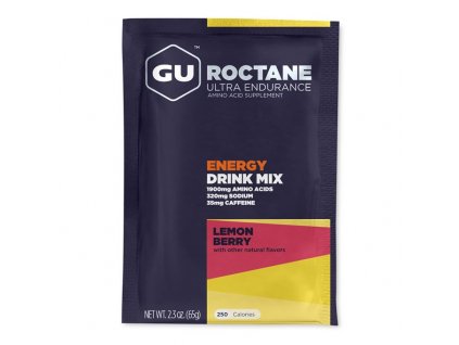 GU Roctane Energy Drink Mix 65g Lemon/berry