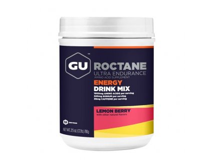 GU Roctane Energy Drink Mix 780g Lemon/Berry Sleva-expirace 8/25