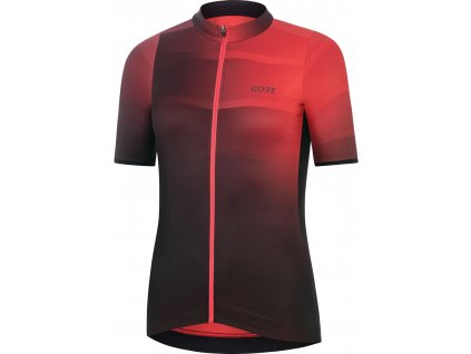 gore ardent jersey ws hibiscus pink black