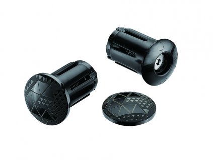 CICLOVATION Záslepky do řidítek Lock-In UFO Mirror Black