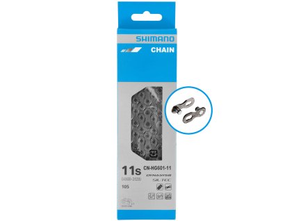Shimano 11 fach Kette CN HG601 mit Quick Link 20046473 0
