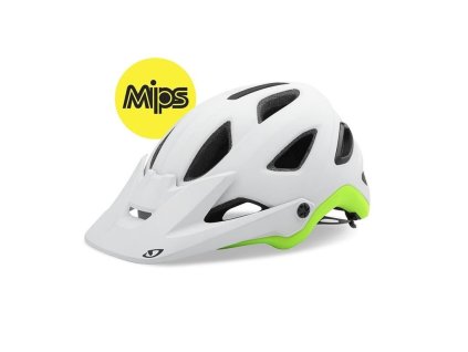 GIRO Montaro MIPS mat white/lime