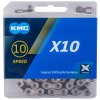 kmc x10 silver black box