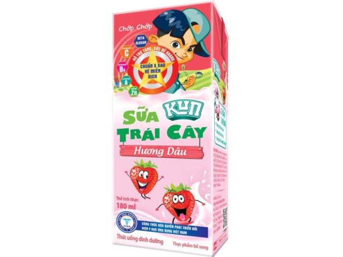 Sữa Kun Trái cây Hương Dâu
