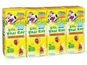 Sữa Kun Trái Cây Hương Trái Cây Nhiệt Đới