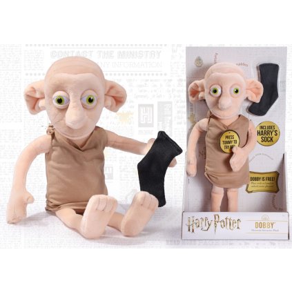 Harry Potter - mluvící plyšový Dobby