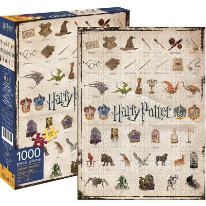 Harry Potter - puzzle Ikony - 1000
