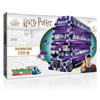 Harry Potter – 3D Mini puzzle Rytířský autobus 130 dílků