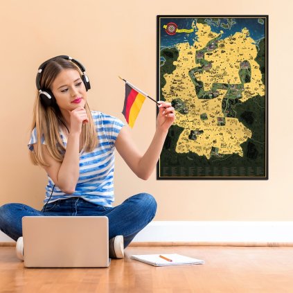 mapa Nemecka zlata XL 1