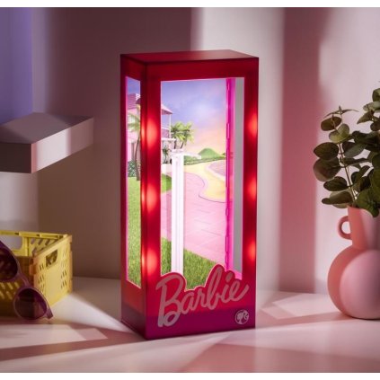 Barbie - podsvícená vitrína pro Barbie