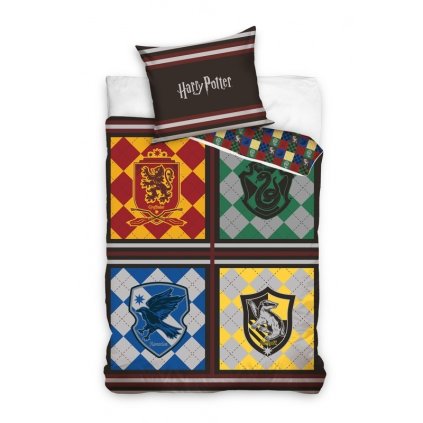 3379 harry potter povleceni bradavicke fakulty 140x200