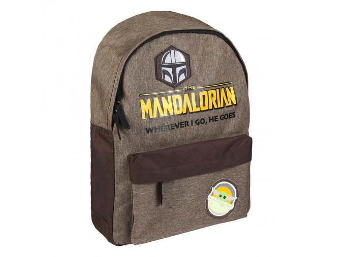 Mandalorian - batoh hnědý