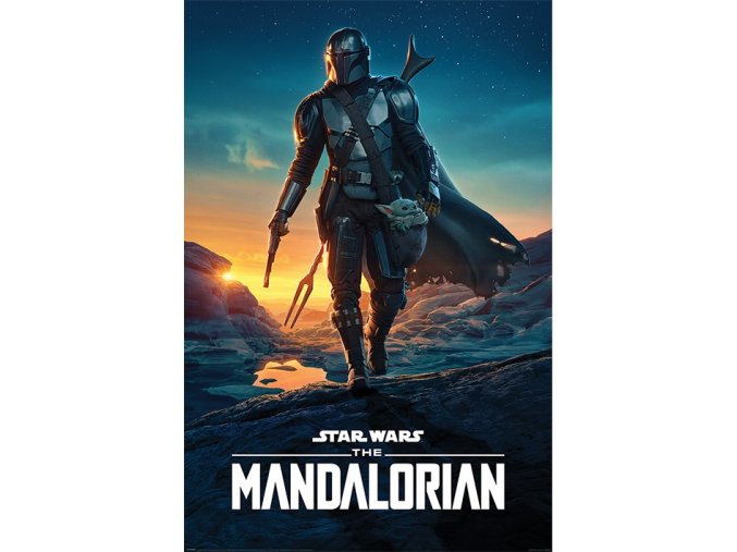Mandalorian - plakát Nightfall