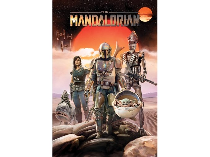 Mandalorian - plakát postav (Group)