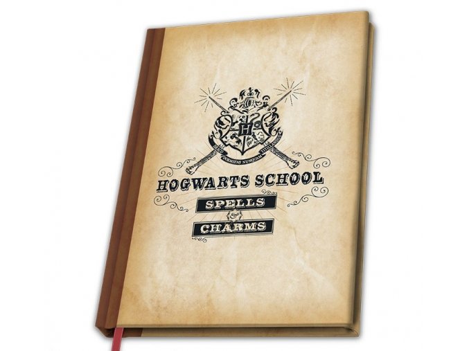 Harry Potter - poznámkový blok Bradavická škola