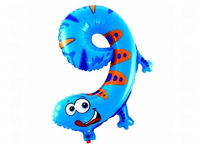 Balón – zvířátko - číslo 9