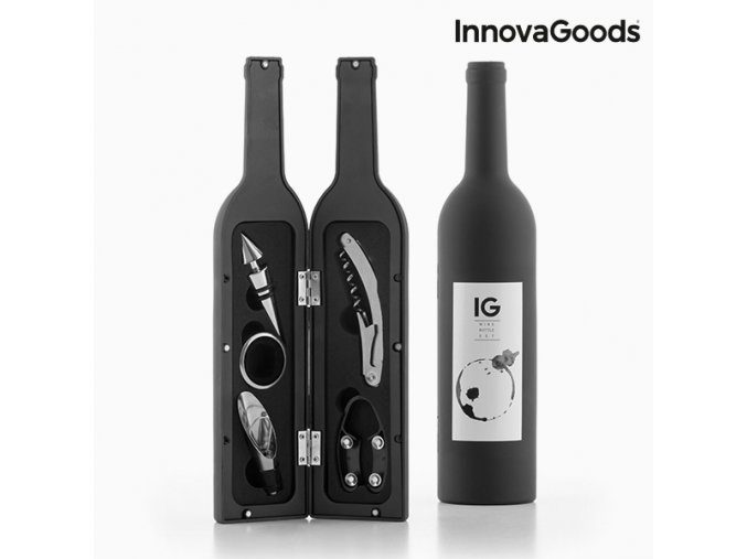 souprava na vino lahev innovagoods 5 casti 4